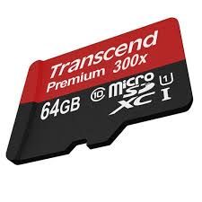 Thẻ Nhớ Transcend 64Gb - Micro Sd