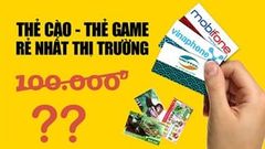  Duy nhất hôm nay chỉ có tại Trungtambaohanh.com, mua Thẻ cào - Thẻ game được giảm giá cực ưu đãi, tranh thủ cơ hội hiếm có này 