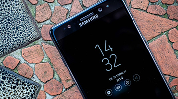 Thêm thông tin sở hữu màn hình khóa Samsung Galaxy Note FE