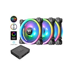 Fan Thermaltake Riing Trio 14 RGB - Kit 3 Fan