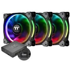 Thermaltake Riing Plus 12 Led Rgb Tt Premium Bộ 3 Quạt (Tripple Pack ) (Cl-F053-Pl12Sw-A)