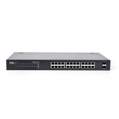 Unmanaged Gigabit Switch 24 Port Ge Poe + 2 Ge Sfp Ruijie