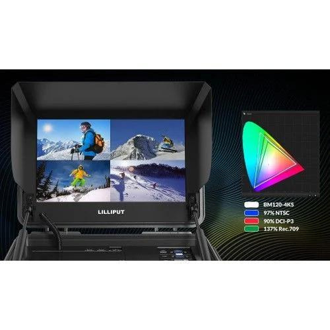 Lilliput BM120 4KS 3D Slut & HDR | Màn hình cho đạo diễn
