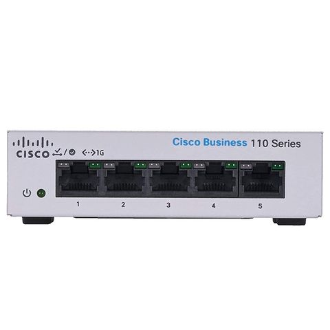 Thiết Bị Chuyển Mạch Switch Cisco Cbs110-5t-d-eu