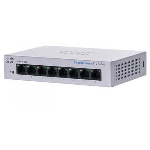 Thiết Bị Mạng Cisco Cbs110-8t-d-eu Unmanaged 8-port Ge