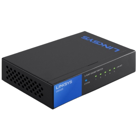 Thiết Bị Mạng Switch Linksys 5 Port Business Desktop Lgs105