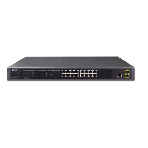 Thiết Bị Mạng Switch Planet 16 Ports Sfp Gs-4210-16t2s