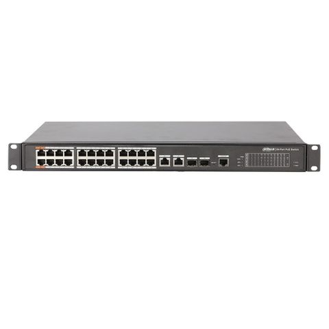 Thiết Bị Mạng Switch Poe 24 Ports Dahua Dh-pfs4226-24et-240