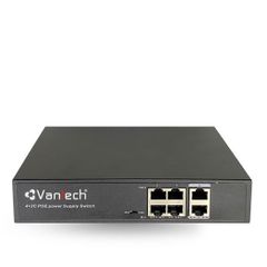  Thiết Bị Mạng Switch Poe Vantech Vp-t04s 