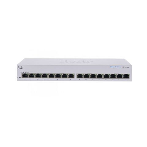 Thiết Bị Mạng Swtich Cisco Cbs110 Unmanaged 16-port Ge