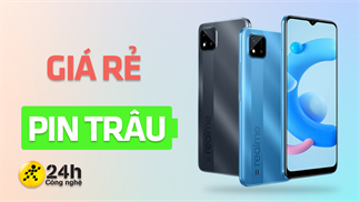 TOP 5 điện thoại giá rẻ có thời lượng pin tốt tại TTBH, dung lượng lên đến 6.000 mAh, Realme có tận 4 'ứng viên' được gọi tên