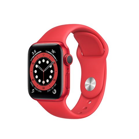 Đồng hồ thông minh Apple Watch Series 6 40mm (GPS) Viền Nhôm Đỏ- Dây Cao Su Đỏ