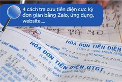  4 cách tra cứu tiền điện cực kỳ đơn giản bằng Zalo, ứng dụng, website,... 