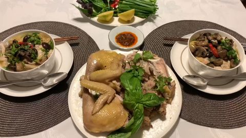 2 cách nấu bún gà nấm thơm ngon hấp dẫn dễ làm cho bữa sáng