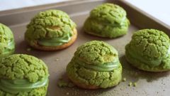  2 cách làm bánh su kem trà xanh - bánh su kem matcha thơm béo, lạ miệng 