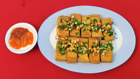 3 cách làm đậu hũ chiên mỡ hành ngon miệng dễ làm cho bữa cơm gia đình