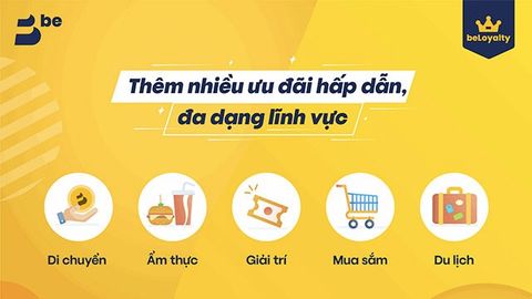 Đổi điểm beLoyalty nhận ngay 6 Deal 