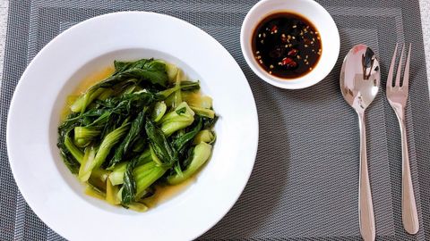 Cách làm cải thìa xào dầu hào ngon khó cưỡng chỉ với 2 bước đơn giản