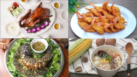 7 mâm cơm đãi khách hấp dẫn thơm ngon khó cưỡng ai cũng mê