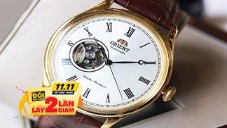 Ngỡ ngàng với ưu đãi đồng hồ Orient dịp lễ độc thân, cơ hội sắm đồng hồ sang với giá quá hời đến rồi đây