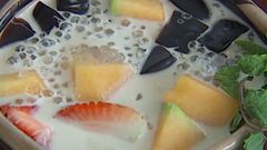  Cách làm chè dưa lưới sương sáo mát lạnh giải nhiệt 