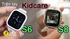  Trên tay đồng hồ thông minh KidCare S6 4G và S8 4G: Gọi được video call, định vị trẻ giúp phụ huynh yên tâm hơn mỗi khi con đi chơi, đến trường,... 