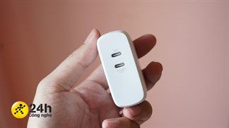 Trên tay Adapter sạc Belkin: Hoàn thiện bởi chất liệu nhẹ và bền, 2 cổng USB-C và hỗ trợ sạc công suất tối đa 68 W