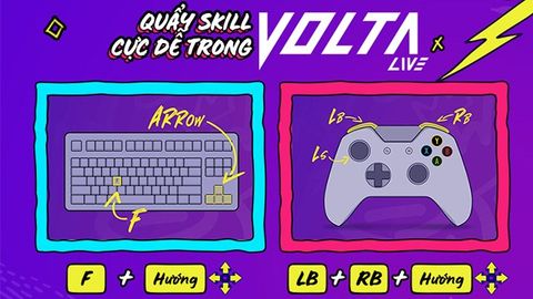 Hướng dẫn quẩy Skill cực kỳ đơn giản với Volta Live
