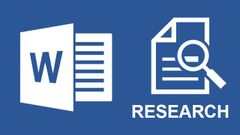  Cách mở/tắt chức năng research trong Word đơn giản, nhanh chóng 