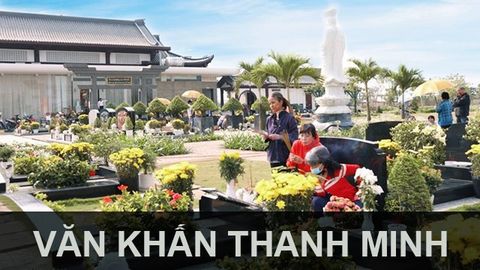 Lễ vật, bài văn khấn cúng Tết Thanh Minh tại nhà và ngoài mộ