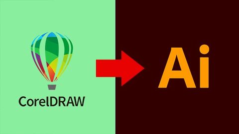 Cách chuyển, mở file Corel (cdr) bằng Illustrator (AI) đơn giản