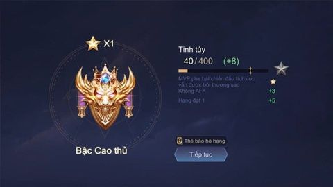 4 mẹo leo rank Cao Thủ trong Liên Quân Mobile nhanh chóng hiệu quả