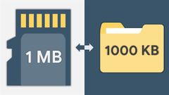  1 MB bằng bao nhiêu KB, GB, TB, Byte? Cách đổi 1 Megabyte (MB) 