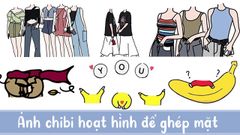  Tổng hợp 100+ ảnh chibi hoạt hình để ghép mặt vào siêu dễ thương 
