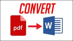  5 cách chuyển file PDF sang Word online, không cần phần mềm 