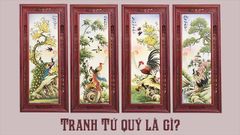  Tranh tứ quý là gì? Ý nghĩa, cách treo tranh tứ bình xuân hạ thu đông 