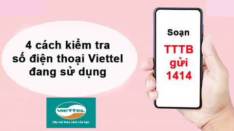 4 cách kiểm tra số điện thoại Viettel đang sử dụng là gì đơn giản