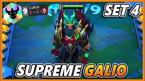 Cách chơi đội hình Cuồng Giáo DTCL Mùa 4.5 | Triệu Hồi Galio