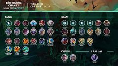  Cập nhật DTCL 11.11 mới nhất: Nerf Chiến Binh, buff Aphelios, Karma 
