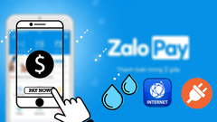  Cách thanh toán hóa đơn tiền điện, nước, internet online trên Zalo Pay 