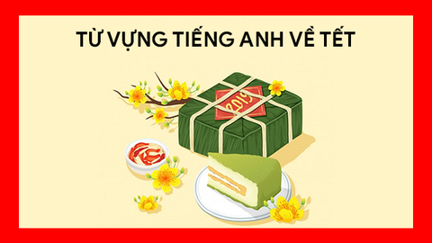 100 từ vựng tiếng Anh về Tết thông dụng, phổ biến nhất