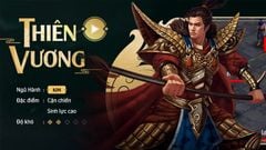  Cách tăng điểm tiềm năng, kỹ năng Thiên Vương VLTK 1 Mobile 
