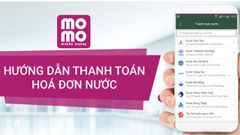  Cách thanh toán hóa đơn nước thông qua ví Momo đơn giản nhất 