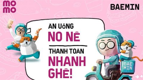 Hướng dẫn thanh toán đặt đồ ăn trên BAEMIN bằng ví Momo