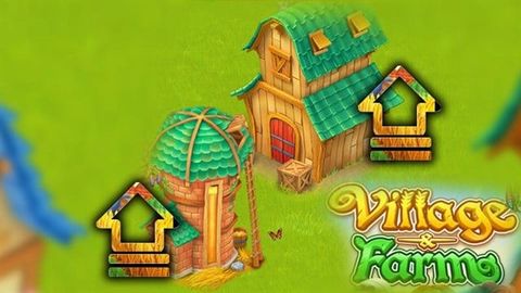 Cách nâng cấp kho lên đến 4 con số trong game Village and Farm