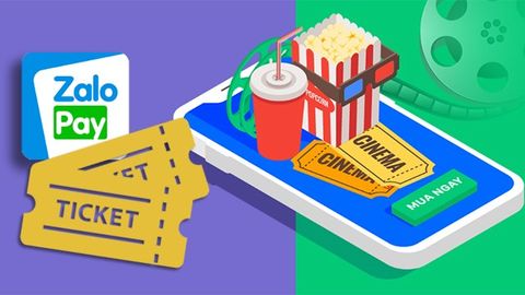 Cách đặt mua và thanh toán vé xem phim CGV, BHD, Lotte trên Zalo Pay