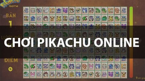 Cách chơi Pikachu cổ điển online miễn phí không cần cài đặt