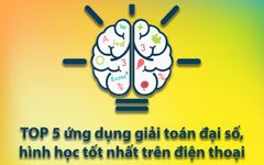  TOP 5 ứng dụng giải toán đại số, hình học tốt nhất trên điện thoại 