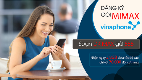 Đăng ký gói MIMAX VinaPhone cho sim sinh viên giá rẻ