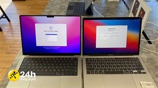 Lộ ảnh thực tế của Macbook Pro 2021 với tai thỏ mới lạ, màu bàn phím liền lạc nhưng tổng thể có phần dày hơn thế hệ trước